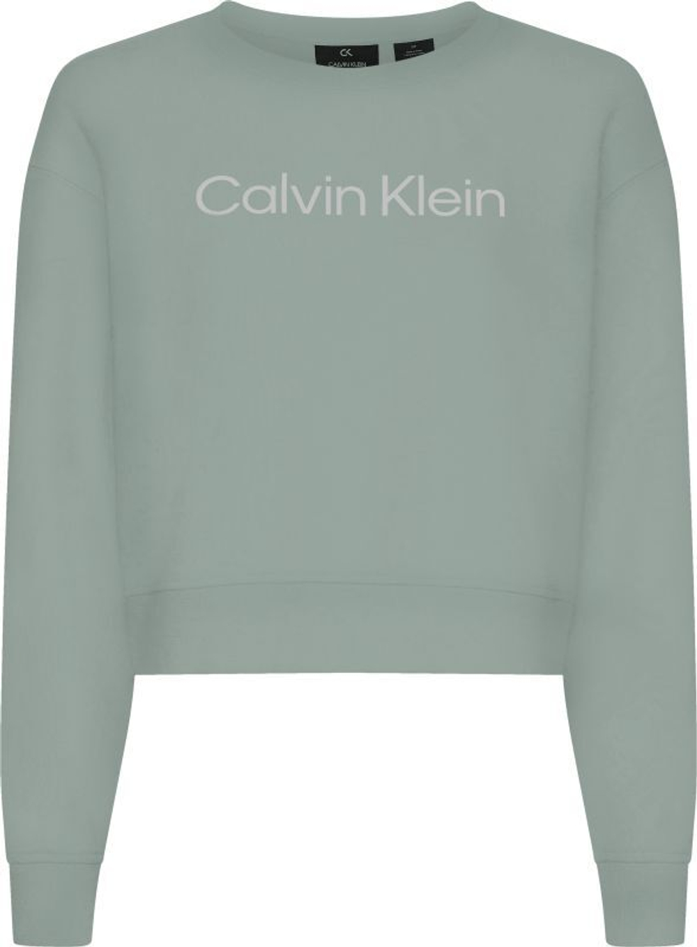 Женская Кофта теннисная Calvin Klein PW Pullover - зеленый