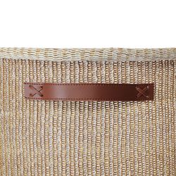 Корзина для хранения Sustainable collection, Ø37х52 см, бежевая