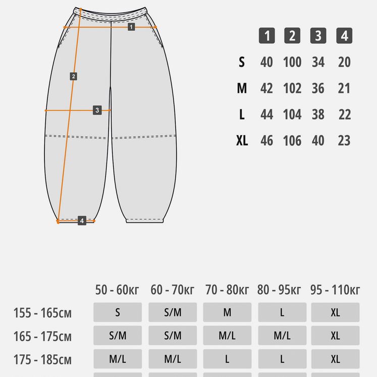 Штаны UNIFORM Heavy Wide, темно-серый