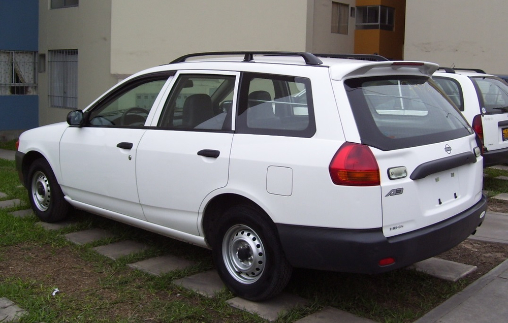 Порог Nissan AD, Nissan Wingroad 1999-2005 (1мм)
