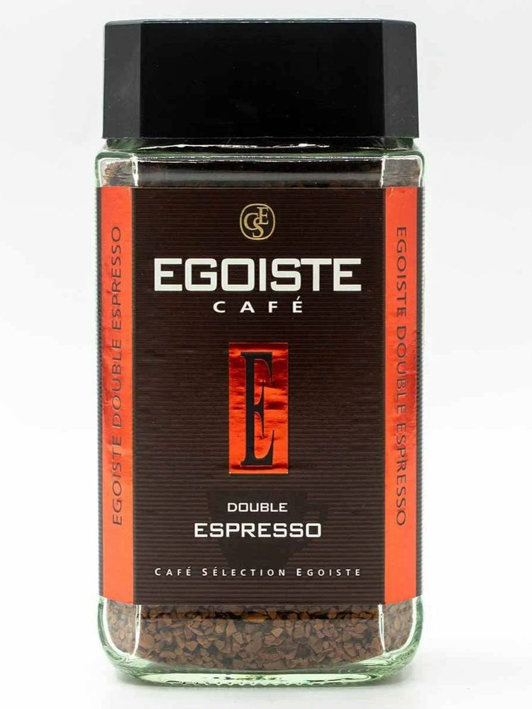 Кофе растворимый Egoiste Double Espresso 100 г x 4 шт