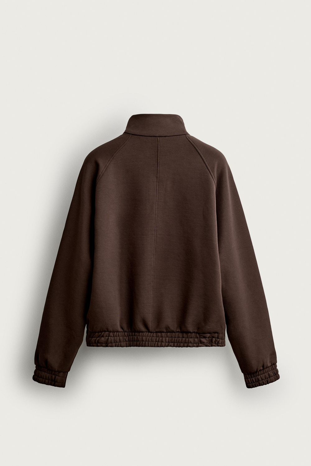 СПОРТИВНАЯ ТОЛСТОВКА НА КОНТРАСТНОЙ МОЛНИИ — ZARA