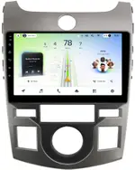 Магнитола для KIA Cerato 2 Koup 2008-2013 (купе) - Teyes CC4L-DTS монитор 9" IPS, Android 14, Быстрая, Snapdragon 662, CarPlay, 4G SIM-слот
