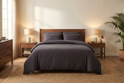 КПБ MAJOLİ Stonewashed SOLİD евро под. 200*220, прост. 240*260, нав. 50*70-2шт. Вар. Хлоп.