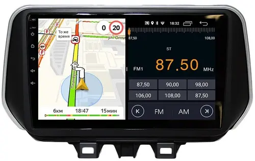 Магнитола для Hyundai Tucson 2018-2021 - Parafar PF547FHD на Android 13, CarPlay, 4G SIM-слот
