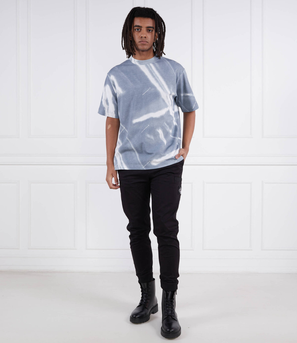 Футболка MOTION BLUR AOP TEE CALVIN KLEIN JEANS - серый(J30J322987)