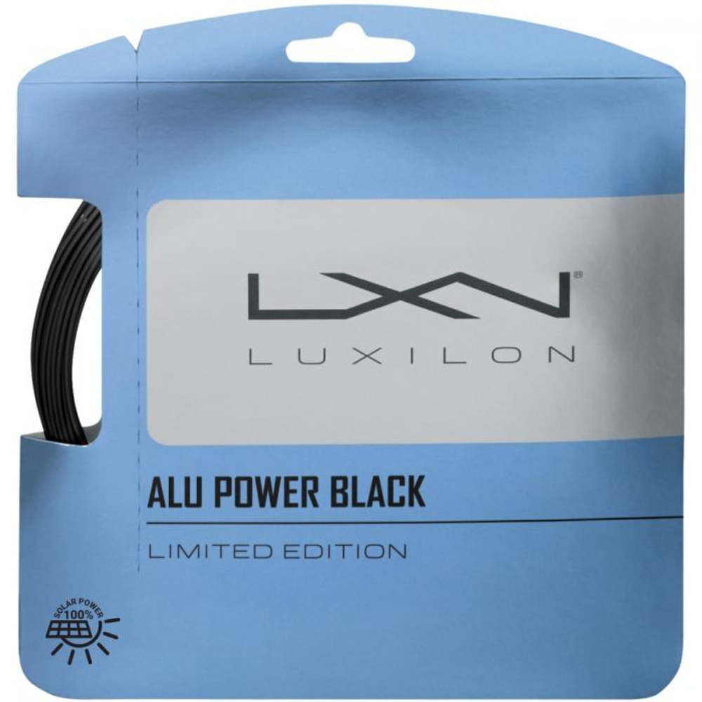 Струны теннисные Luxilon Big Banger Alu Power Black 125 (12,2 m) - black