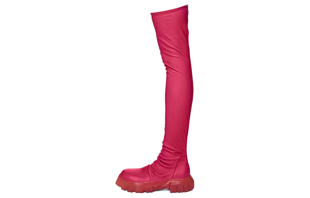 RICK OWENS/RO Over the knee Boots Women"s Fuchsia
