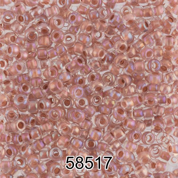 Бисер Preciosa 10/0 (2.3 мм), 500 г, 58517 (Ф546) коричневый