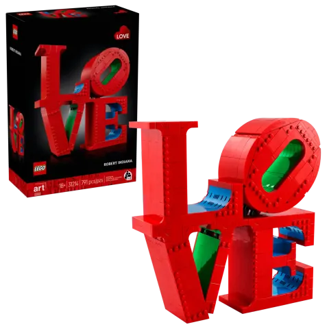 Конструктор LEGO ART 31214 LOVE