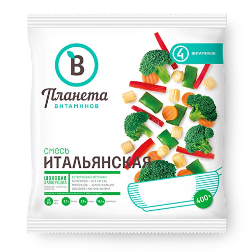 Смесь Итальянская, Планета Витаминов, 400г, (25)