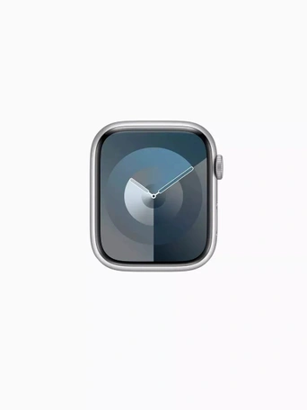 Умные часы Apple Watch S9 45 мм, Silver Aluminium, Storm Blue Sport Band - S/M