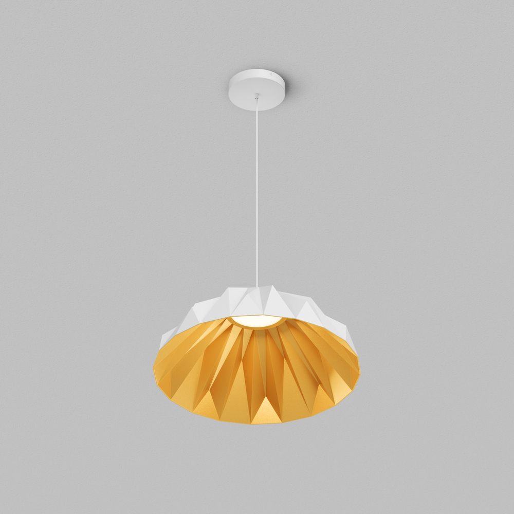 Подвесной светодиодный светильник Denkirs Origami DK6655-WH+SG