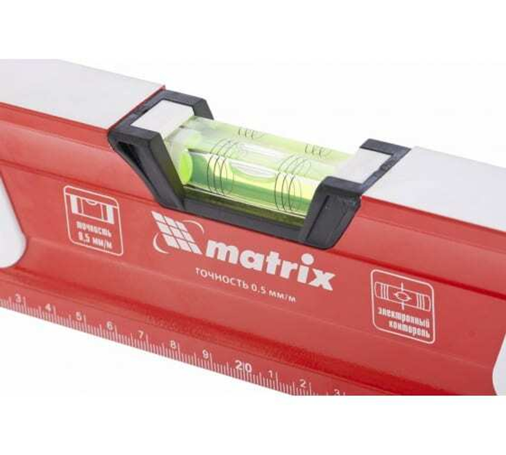 УРОВЕНЬ MATRIX 3 ГЛАЗКА 2 КОМП. РУКОЯТКИ 1200ММ 34734