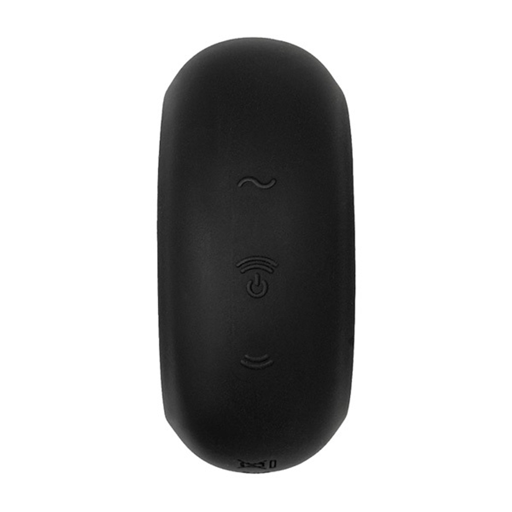 Черный клиторальный стимулятор 8,5см Satisfyer Pro To Go 3 Black