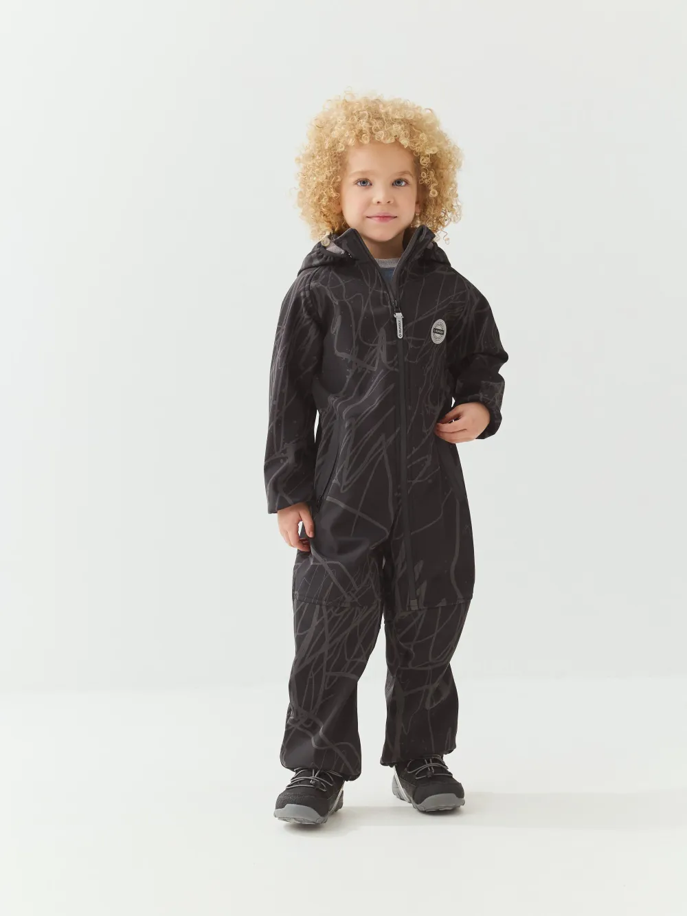 Комбинезон Softshell демисезонный "Уголь"
