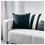 Чехол на подушку IKEA GURLI (ГУРЛИ), Черный, 50x50 см