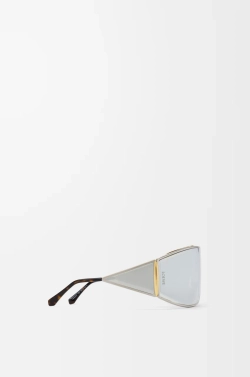 Loewe Солнцезащитные очки Speed ​​Mask, золотой/серебряный