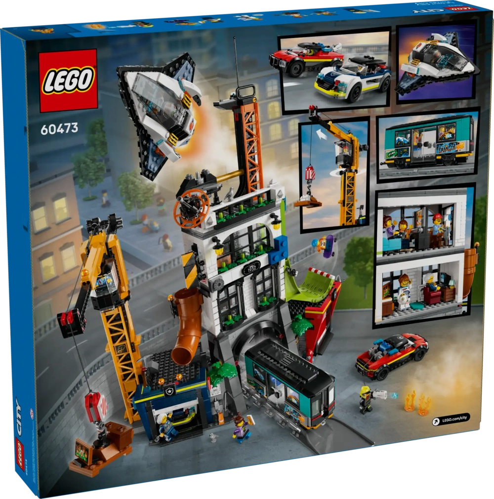 Конструктор LEGO City 60473 Городская башня