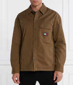 Рубашка ESSENTIAL OVERSHIRT Tommy Jeans - коричневый(DM0DM17256)