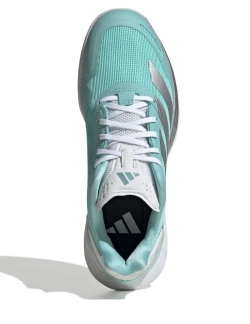 Женские теннисные кроссовки Adidas Defiant Speed 2 W - flaaqu/silvmt/minton