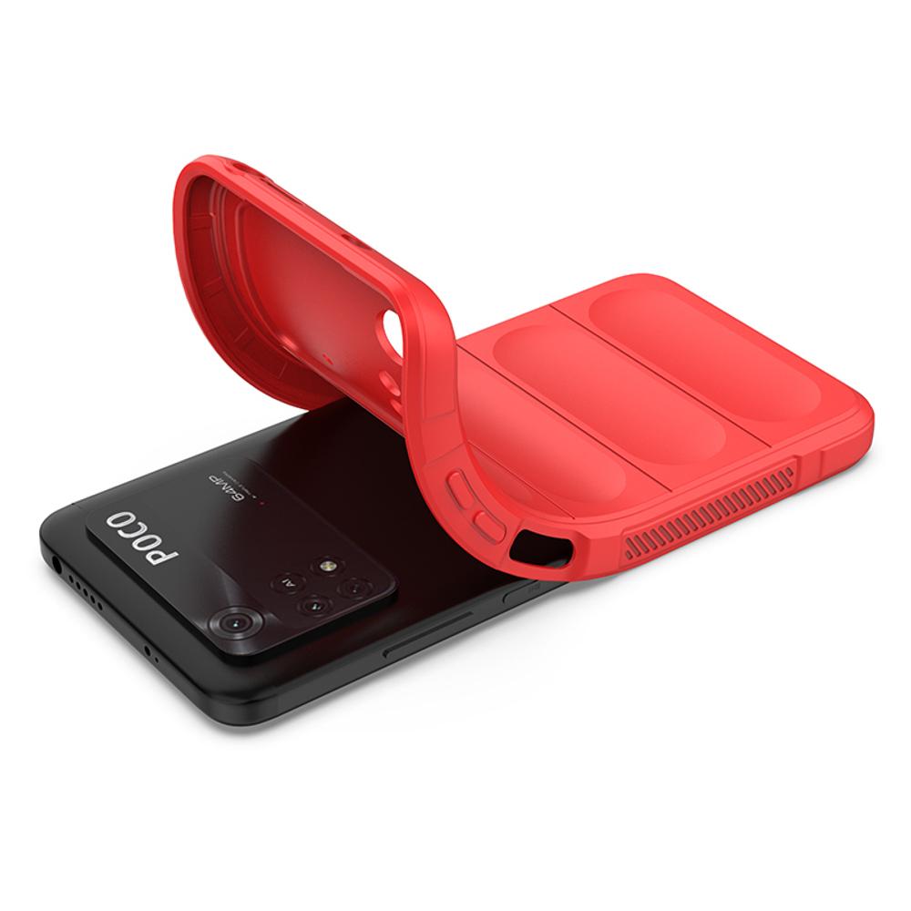 Противоударный чехол Flexible Case для Poco M4 Pro 4G