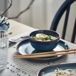 Миска IKEA GLADELIG (ГЛАДЕЛИГ), Синий, 11 см