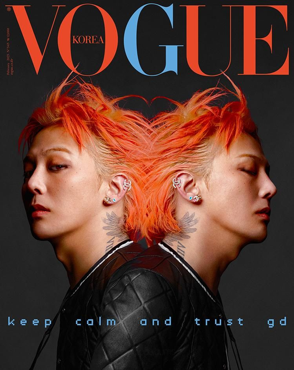 публикация VOGUE - 2025.02 GD C Type