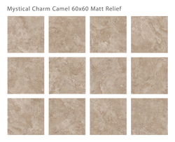 MYSTICAL CHARM CAMEL 60x60 RELIEF MATT