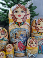 Матрёшка "Морозко" 7мест 21см