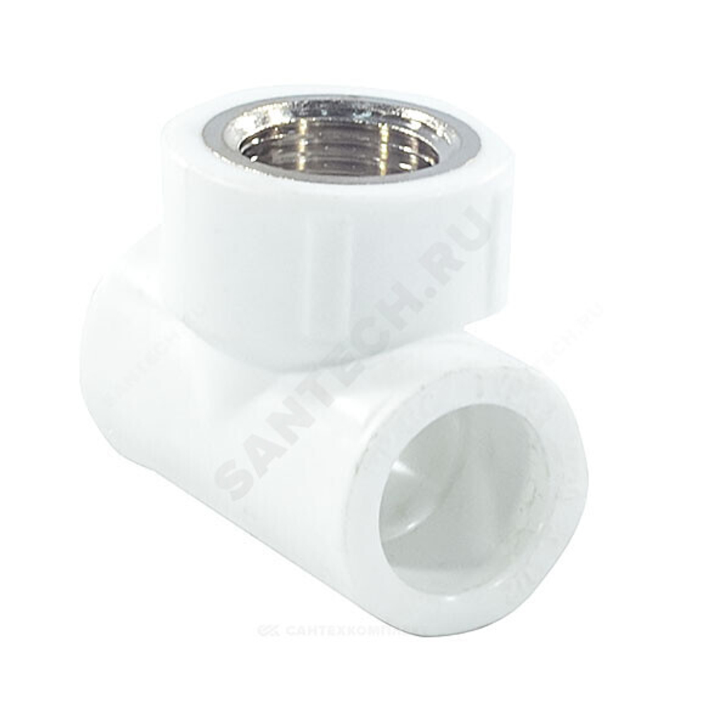 Тройник PP-R комбинированный белый Дн 25х3/4" ВР PRO VALFEX 10127025-PRO