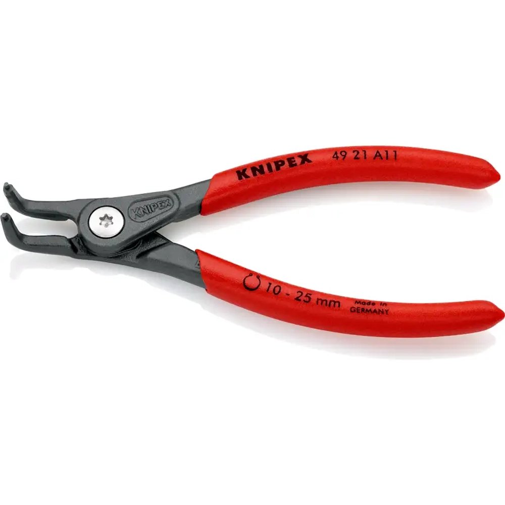 Прецизионные щипцы для стопорных колец черненая 130 мм Knipex 49 21 A11 SB
