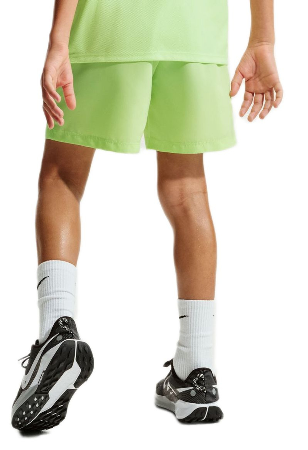 Детские теннисные шорты Nike Boys Dri-Fit Multi+ Training - light liquid lime/white