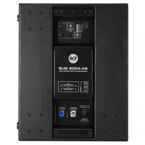 RCF SUB 8004-AS активный сабвуфер, 1250Вт, динамик 18 дюймов