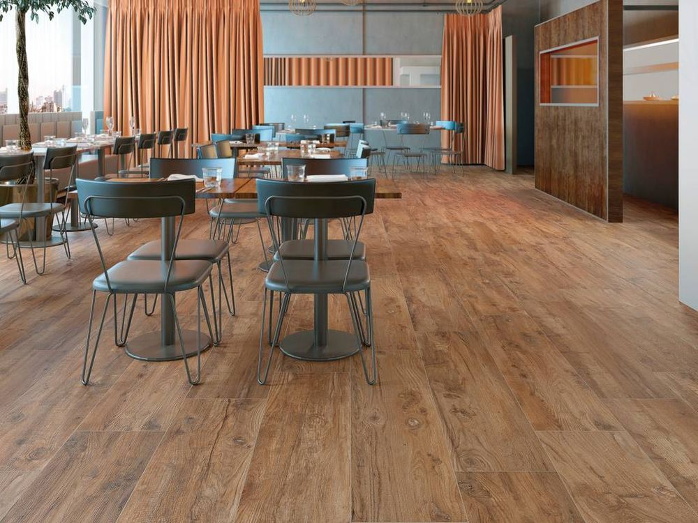 Terraslab, Nebraska Oak Base C3/R11 Antislip 300х1200х20мм 2шт/уп - керамогранит уличный