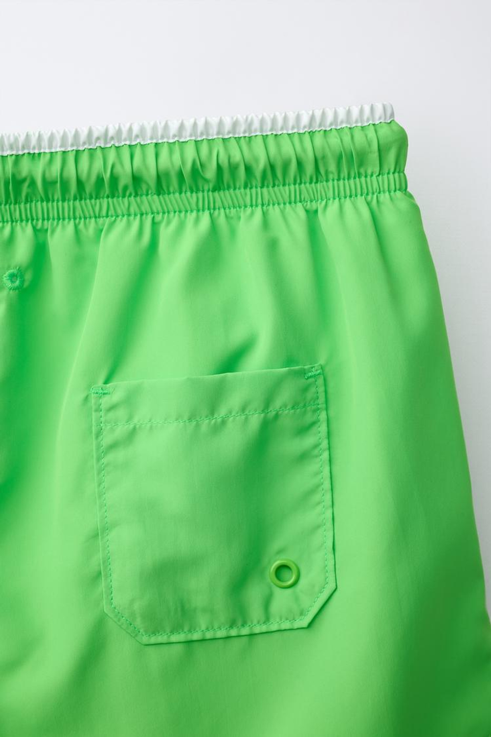ZARA ОДНОТОННЫЕ ПЛАВКИ, НЕОНОВЫЙ ЗЕЛЕНЫЙ