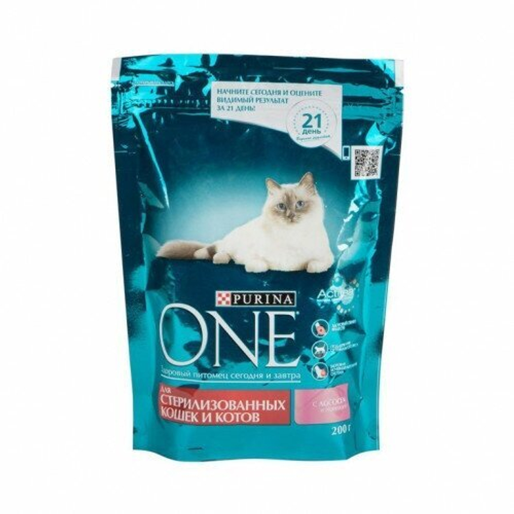 Purina ONE Сухой корм для стерилизованных кошек, 200гр.