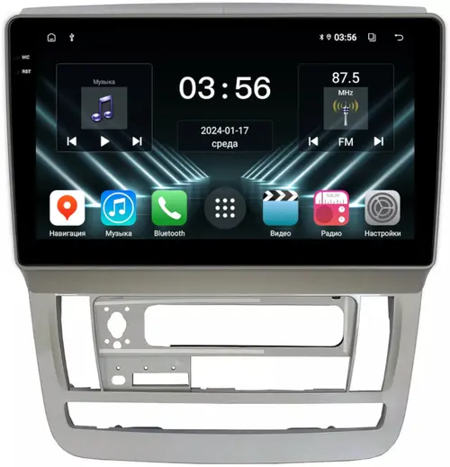 Магнитола для Toyota Alphard 1 H10 2002-2005 - FarCar S280 монитор 9.5" IPS на Android 13, CarPlay