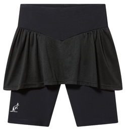 Теннисная юбка Australian Tennis Compressive Cut - черный
