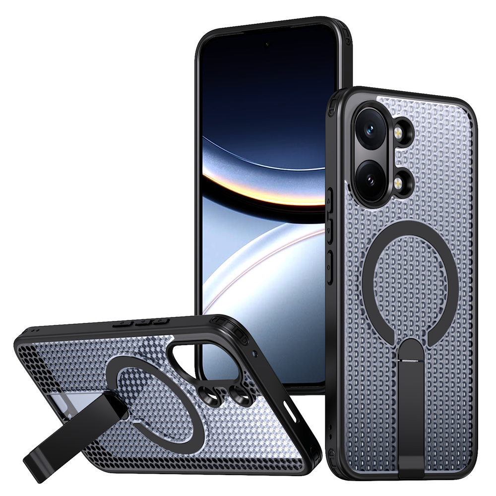 Прозрачный чехол Mesh Pro Magnetic Case для Poco X8 Pro Max 5G