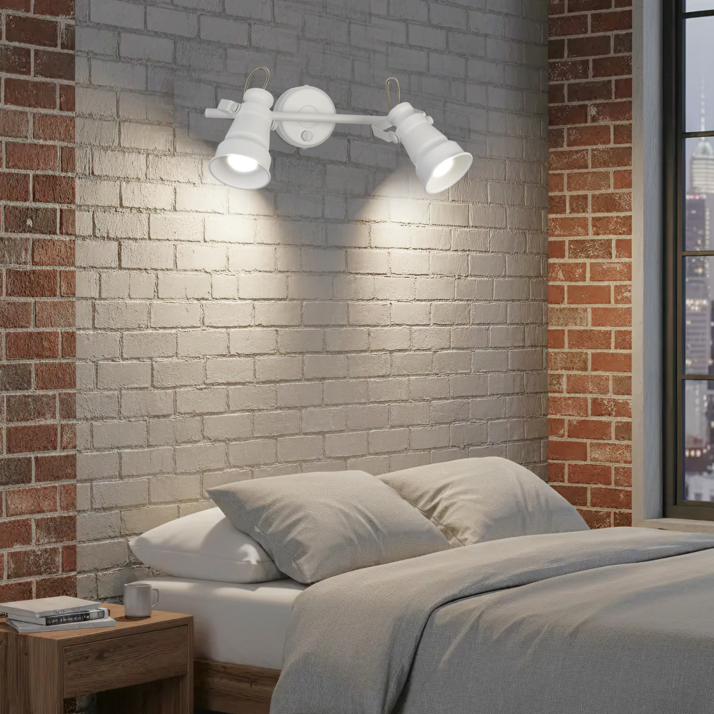 Citilux Бейкер CL541520 Спот поворотный с выключателем Белый