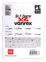 Шнур плетёный LJ Vanrex EGI & JIGGING х4 BRAID Multi Color 150/012