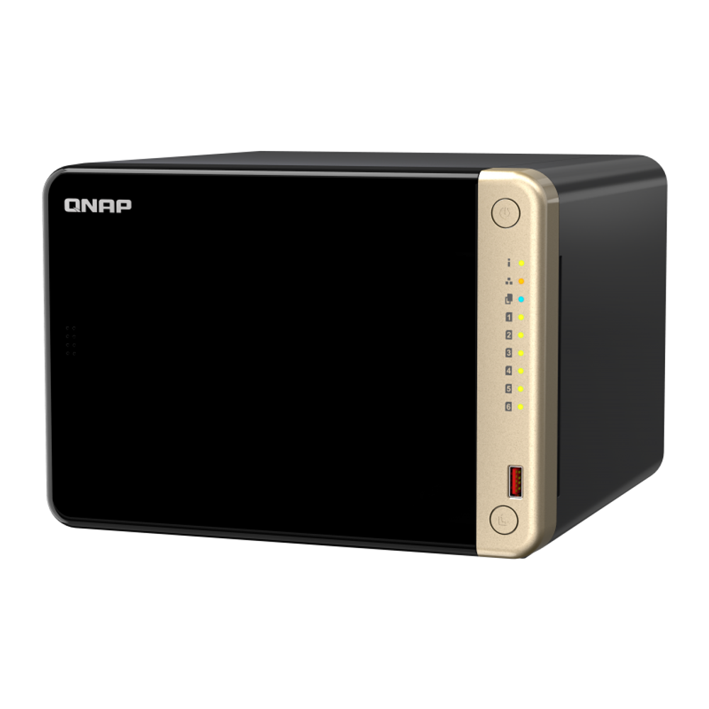 Сетевой накопитель NAS QNAP TS-664-8G 6-bay