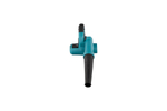 Аккумуляторная воздуходувка Makita CXT 12 В, 2.6 куб.м/мин, 75 м/с, короткий патрубок UB100DZ