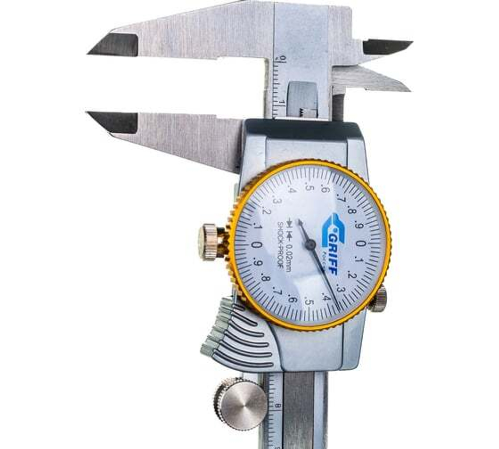 Штангенциркуль ГОСТ 16689 GRIFF ШЦКI125002 D167002