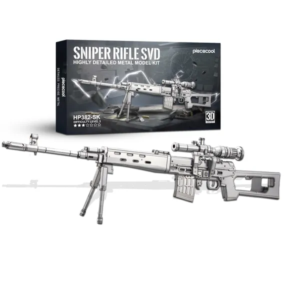 Sniper Rifle SVD Gun Model HP382-SK
