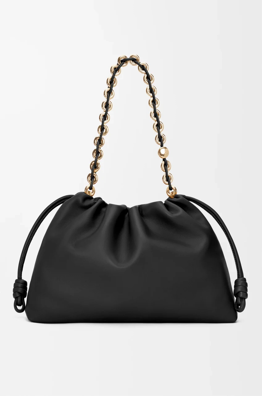 Loewe Большая сумка Flamenco из мягкой кожи ягненка наппа, черный