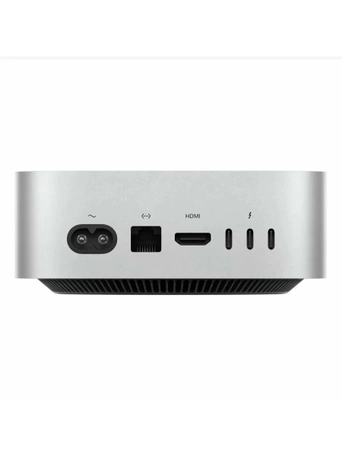 Мини ПК Apple Mac Mini 2024 M4, 10C/10C, 16GB/512GB (MU9E3)