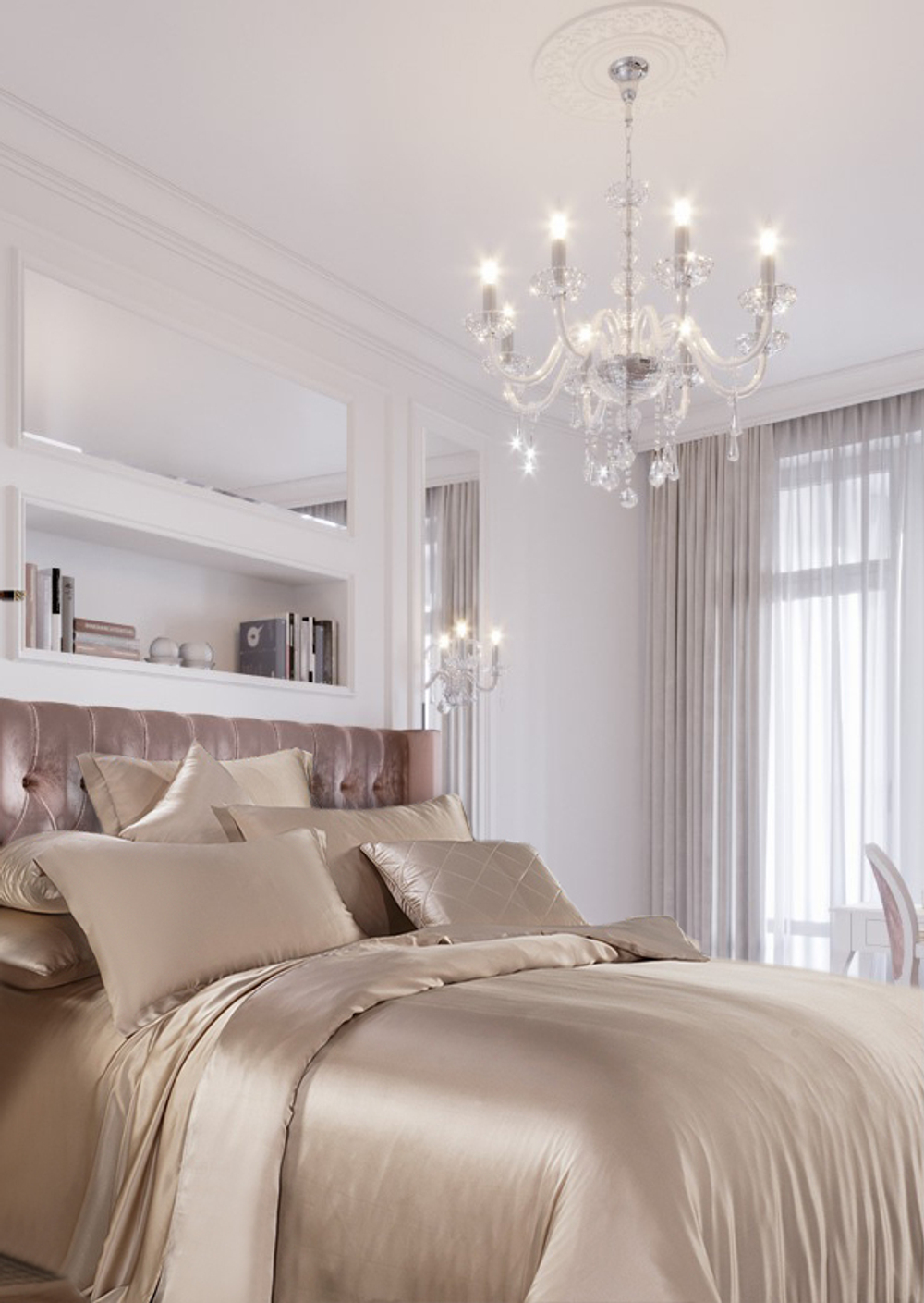 Постельное белье 2 спальное евро макси Luxe Dream Sharm