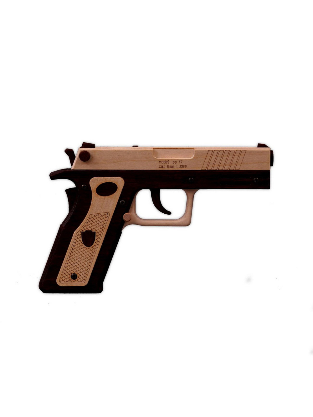 Деревянный конструктор Пистолет GUARD PS-17 (TARG)
